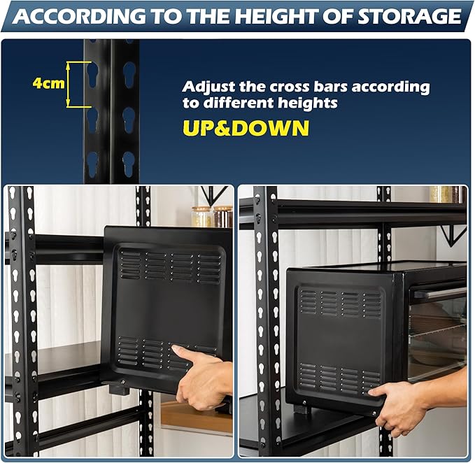 5-Tier Medium Duty Storage Shelf
