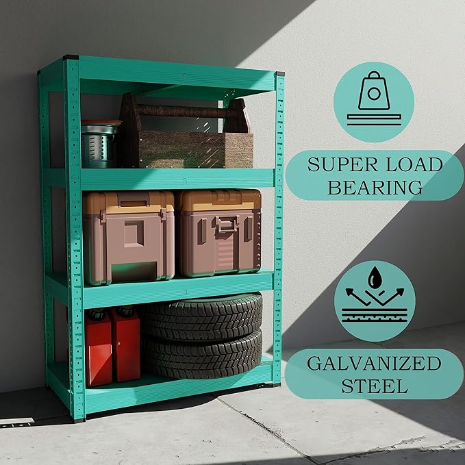 4-Tier Storage Shelf (blue)