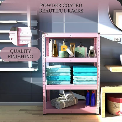 4-Tier Storage Shelf (pink)