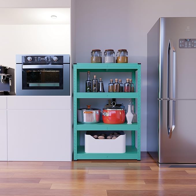 4-Tier Storage Shelf (blue)