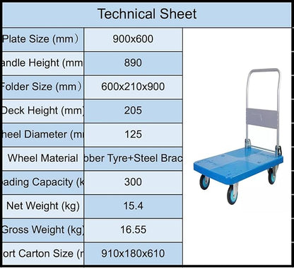 Foldable Platform Trolley