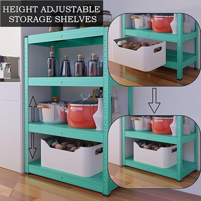 4-Tier Storage Shelf (blue)