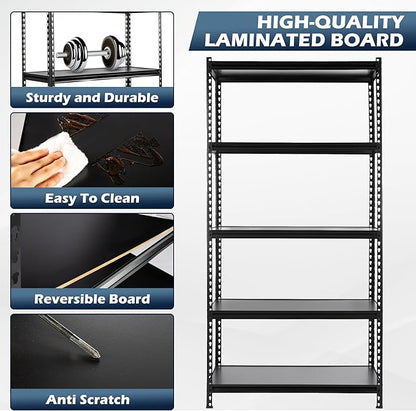 5-Tier Medium Duty Storage Shelf