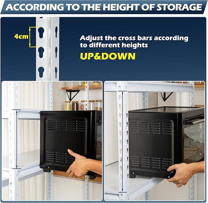5-Tier Medium Duty Storage Shelf