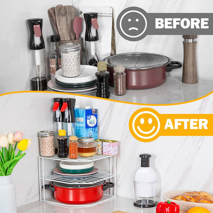 3-Tier Kitchen Organizers And Storage Shelf